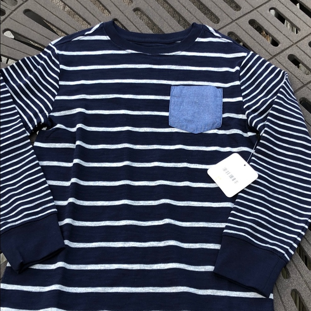 NWT Gymboree long sleeve striped shirt size 8